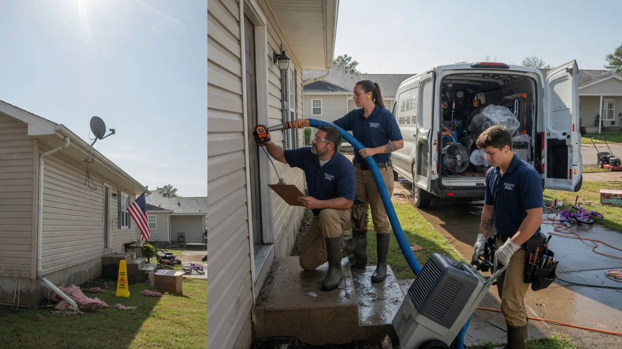 Ceiling Water Damage Restoration in Arvilla, ND near me